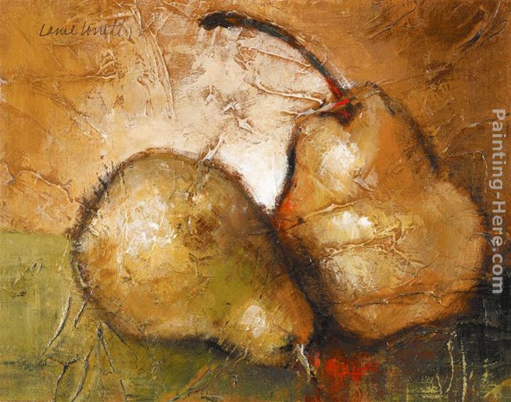 Pear Study II painting - Lanie Loreth Pear Study II art painting